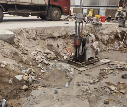 荣昌公路下沉压浆
